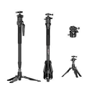 COMAN M1mini Carbon Fiber Monopod for Camera, 4-Section One-Button Lifting, Compact Portable Monopod with A32 Ball Head for Camera, Outdoor Travel Photography, Max Load 5kg, M1mini-A32 COMAN M1mini Carbon Fiber Monopod for Camera, 4-Section One-Button Lifting, Compact Portable Monopod with A32 Ball Head for Camera, Outdoor Travel Photography, Max Load 5kg, M1mini-A32