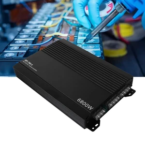 4 Channel Car Amplifier, Efficient Cooling System, Terminal Design, Copper Protection and Energy Storage with Dual Coil Transformer Efficiency for Car Audio System 4 Channel Car Amplifier, Efficient Cooling System, Terminal Design, Copper Protection and Energy Storage with Dual Coil Transformer Efficiency for Car Audio System