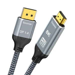 SEIKETSU DisplayPort to HDMI 2.1 Cable 10FT, 8K@60Hz for Dell/NVIDIA/AMD SEIKETSU DisplayPort to HDMI 2.1 Cable 10FT, 8K@60Hz for Dell/NVIDIA/AMD