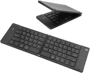 Rii RK808 Foldable Bluetooth Keyboard with Touchpad Rii RK808 Foldable Bluetooth Keyboard with Touchpad