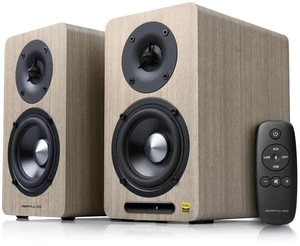 Edifier Airpulse A60 Desktop Hi-Res Bluetooth Bookshelf Speakers, Walnut Edifier Airpulse A60 Desktop Hi-Res Bluetooth Bookshelf Speakers, Walnut