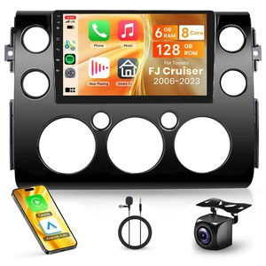 8 Core 6+128G Android 15 Car Stereo Radio for Toyota FJ Cruiser 2006-2023 8 Core 6+128G Android 15 Car Stereo Radio for Toyota FJ Cruiser 2006-2023