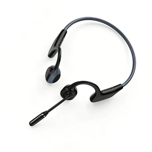Open-Ear Headphones with Noise-Canceling Mic, Bone Conduction Headphones Open-Ear Headphones with Noise-Canceling Mic, Bone Conduction Headphones