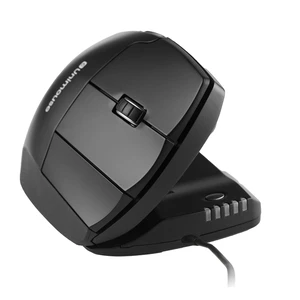 Contour Unimouse Ergonomic Vertical Mouse, Adjustable Thumb Rest, Wired Contour Unimouse Ergonomic Vertical Mouse, Adjustable Thumb Rest, Wired