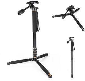 Koolehaoda 71.6 Camera Monopod with 3-Way Pan Tilt Head & Detachable Feet Koolehaoda 71.6 Camera Monopod with 3-Way Pan Tilt Head & Detachable Feet