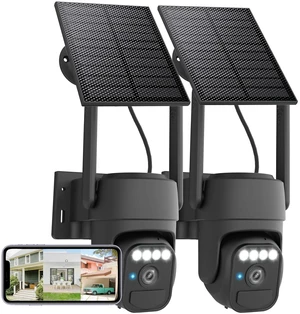 WY-LINK 360 Solar Security Cameras Wireless Outdoor WiFi for Home 2 Packs WY-LINK 360 Solar Security Cameras Wireless Outdoor WiFi for Home 2 Packs
