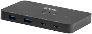 Club3D CSV-2512 Dual USB-C to HDMI PD3.0 KVM Switch 100W 4K60Hz Club3D CSV-2512 Dual USB-C to HDMI PD3.0 KVM Switch 100W 4K60Hz