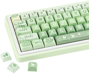 ZERRIOY Cute Botanical PBT Keycaps, XDA Profile Round Keyboard Keycaps ZERRIOY Cute Botanical PBT Keycaps, XDA Profile Round Keyboard Keycaps