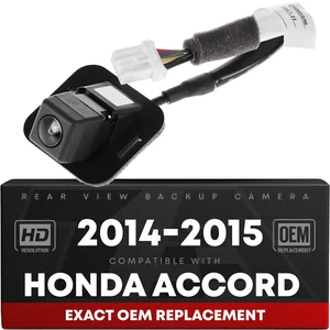 Backup Camera - Compatible with 2014-2015 Honda Accord Hybrid Base, 2014-2015 Honda Accord Sedan EX, 2014-2015 Honda Accord Sedan LX, 2014-2015 Honda Accord Sedan Sport - OEM 39530T2AA71, HO1960101 Backup Camera - Compatible with 2014-2015 Honda Accord Hybrid Base, 2014-2015 Honda Accord Sedan EX, 2014-2015 Honda Accord Sedan LX, 2014-2015 Honda Accord Sedan Sport - OEM 39530T2AA71, HO1960101