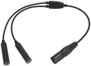 GA Twin Plug to XLR Headset Adapter, Aviation Headset Adapter, Connector Cable (with) for Airbus, Commercial Pilots GA Twin Plug to XLR Headset Adapter, Aviation Headset Adapter, Connector Cable (with) for Airbus, Commercial Pilots