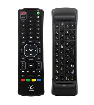 BuzzTV ARQ-100 Wireless Air Mouse Keyboard Remote for BuzzTV Android Devices, 2.4GHz Wireless, Multi-Function, Ergonomic Design BuzzTV ARQ-100 Wireless Air Mouse Keyboard Remote for BuzzTV Android Devices, 2.4GHz Wireless, Multi-Function, Ergonomic Design