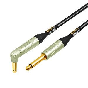35 Foot - WBC-PRO-Guitar 20 AWG - Low-Cap (18pF/ft) Pro-Grade Graphite-Based - Dual-Shielded Guitar, Bass, Instrument Cable with Amphenol QM2R-AU & QM2P-AU Inch (6.35mm) Gold TS Connectors 35 Foot - WBC-PRO-Guitar 20 AWG - Low-Cap (18pF/ft) Pro-Grade Graphite-Based - Dual-Shielded Guitar, Bass, Instrument Cable with Amphenol QM2R-AU & QM2P-AU Inch (6.35mm) Gold TS Connectors
