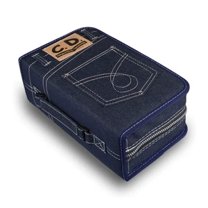 FORE Legend Denim CD/DVD/Blu-Ray Disc 128pcs Wallet Case for CD/DVD Carrying Storage 128 Capacity Made of Denim Color Blue FORE Legend Denim CD/DVD/Blu-Ray Disc 128pcs Wallet Case for CD/DVD Carrying Storage 128 Capacity Made of Denim Color Blue