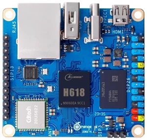 Orange Pi Zero 3 1GB/1.5GB/2GB/4GB LPDDR4 Allwinner H618 4-Core 64 Bit Single Board Computer, Support WiFi 5.0/Bluetooth 5.0, Development Board Run Linux/Debian/Ubuntu/Android (4GB) Orange Pi Zero 3 1GB/1.5GB/2GB/4GB LPDDR4 Allwinner H618 4-Core 64 Bit Single Board Computer, Support WiFi 5.0/Bluetooth 5.0, Development Board Run Linux/Debian/Ubuntu/Android (4GB)