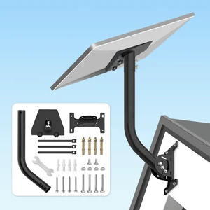 Upgraded Satellite Gen 3 Mount 19" Wall Mount Compatible with Starlink Adjustable Mount Gen 3 Mounting Kit Rotatable Bracket for Internet Satellite Kit Roof Mount Gen3 Upgraded Satellite Gen 3 Mount 19" Wall Mount Compatible with Starlink Adjustable Mount Gen 3 Mounting Kit Rotatable Bracket for Internet Satellite Kit Roof Mount Gen3