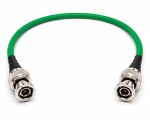 AV-Cables 6ft 1855A 6G HD-SDI BNC to BNC Cable ^^ Using Belden Mini RG59 75 Ohm Broadcast Video Coax ^^ 1080p, 3G, 6G SDI - Green AV-Cables 6ft 1855A 6G HD-SDI BNC to BNC Cable ^^ Using Belden Mini RG59 75 Ohm Broadcast Video Coax ^^ 1080p, 3G, 6G SDI - Green