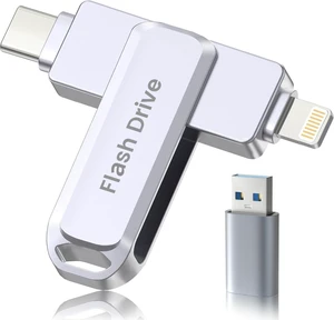 512GB MFi Certified Photo Stick for iPhone Flash Drive, 3 in 1 USB Memory Stick Thumb Drive(Gray) for iPhone/iPad/Android/Mac/PC, Picture Keeper for Photos & Files Storage with ~484GB Available Space 512GB MFi Certified Photo Stick for iPhone Flash Drive, 3 in 1 USB Memory Stick Thumb Drive(Gray) for iPhone/iPad/Android/Mac/PC, Picture Keeper for Photos & Files Storage with ~484GB Available Space