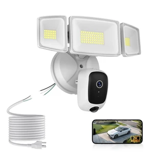 Onforu 2K Floodlight Camera Plug&Hardwired, Smart Security Camera Outdoor Onforu 2K Floodlight Camera Plug&Hardwired, Smart Security Camera Outdoor