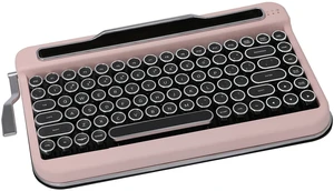 Penna ELRETRON Bluetooth Keyboard with Black Chrome Keycap(US Language, F 1.1V) (Baby Pink, Cherry MX Blue) Penna ELRETRON Bluetooth Keyboard with Black Chrome Keycap(US Language, F 1.1V) (Baby Pink, Cherry MX Blue)