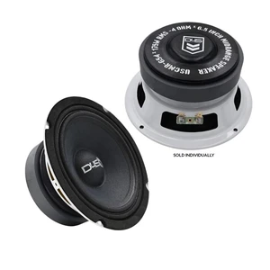 DOWN4SOUND USCMR-654 ^^ 6.5 INCH MIDRANGE Speaker ^^ 4 OHM ^^ 175W RMS - Each DOWN4SOUND USCMR-654 ^^ 6.5 INCH MIDRANGE Speaker ^^ 4 OHM ^^ 175W RMS - Each