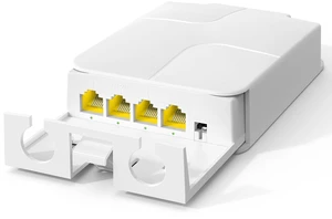 Outdoor Gigabit PoE Extender 1 in 3 Out, VunLink Waterproof 4-Port PoE Repeater, IEEE 802.3af/at, 100m (328ft) Extension, Plug & Play, VLAN, Wall Mount for IP Camera, AP, NVR, Surveillance System Outdoor Gigabit PoE Extender 1 in 3 Out, VunLink Waterproof 4-Port PoE Repeater, IEEE 802.3af/at, 100m (328ft) Extension, Plug & Play, VLAN, Wall Mount for IP Camera, AP, NVR, Surveillance System