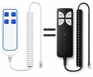 HB12018-00 Wired Remote Control for Sleep Number 360 Flexfit Adjustable Base, Corded Head Foot Hand Controller (Not for Smart Base or WlRELESS-Remote) HB12018-00 Wired Remote Control for Sleep Number 360 Flexfit Adjustable Base, Corded Head Foot Hand Controller (Not for Smart Base or WlRELESS-Remote)