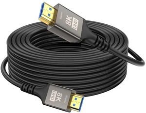 looyotul 8k Fiber Optic Hdmi Cable 75ft Ultra High Speed HDMI 2.1 Cable 8K@60HZ 4K@120HZ 48Gbps Unidirectional HDMI Cord Support HDTV,Monitor Laptop,PS5,Xbox,HDCP 2.2&2.3,HDR10,eARC,3D,etc. looyotul 8k Fiber Optic Hdmi Cable 75ft Ultra High Speed HDMI 2.1 Cable 8K@60HZ 4K@120HZ 48Gbps Unidirectional HDMI Cord Support HDTV,Monitor Laptop,PS5,Xbox,HDCP 2.2&2.3,HDR10,eARC,3D,etc.