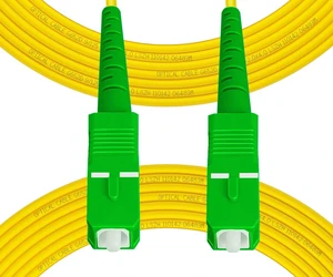 FibergagaOS2 SCA to SCA Fiber Optic Cable Internet Single Mode, 75M(246ft) FibergagaOS2 SCA to SCA Fiber Optic Cable Internet Single Mode, 75M(246ft)