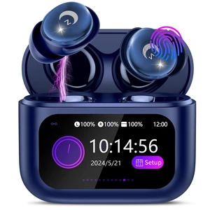 2026 Sleep Earbuds Bluetooth 5.4 in Ear Smart Touch Screen Ear Buds, 48H Playtime Mini Sleep Headphones Small Design for Side Sleepers, 5 EQ Modes, Crystal-Clear Calls, IPX7 Waterproof Earphones Blue 2026 Sleep Earbuds Bluetooth 5.4 in Ear Smart Touch Screen Ear Buds, 48H Playtime Mini Sleep Headphones Small Design for Side Sleepers, 5 EQ Modes, Crystal-Clear Calls, IPX7 Waterproof Earphones Blue