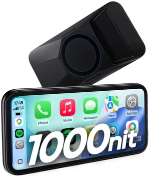 CarpodGo Mini 6.9 CarPlay Screen for Car,Equal-Bezel Rounded Display,1000-nit Brightness,Portable 60fps Wireless Apple Carplay,Compatible with MagSafe Magnetic Mounts,Display-Only BT Mode CarpodGo Mini 6.9 CarPlay Screen for Car,Equal-Bezel Rounded Display,1000-nit Brightness,Portable 60fps Wireless Apple Carplay,Compatible with MagSafe Magnetic Mounts,Display-Only BT Mode