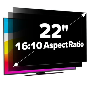 GUDTEKE [2-Pack HD Computer Privacy Screen 22 inch, Upgraded Computer Privacy Screen for 16:10 Widescreen Removable Anti Glare Cover and Blue Light UV-Blocking Filter GUDTEKE [2-Pack HD Computer Privacy Screen 22 inch, Upgraded Computer Privacy Screen for 16:10 Widescreen Removable Anti Glare Cover and Blue Light UV-Blocking Filter
