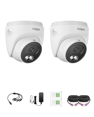 Anlapus 2 Pack 4K Security Cameras for Home Surveillance, 8MP Outdoor Indoor Wired CCTV Add-On Dome Camera with Audio, Night Vision, IP66 Weatherproof, Only Compatible 4K DVR System Anlapus 2 Pack 4K Security Cameras for Home Surveillance, 8MP Outdoor Indoor Wired CCTV Add-On Dome Camera with Audio, Night Vision, IP66 Weatherproof, Only Compatible 4K DVR System