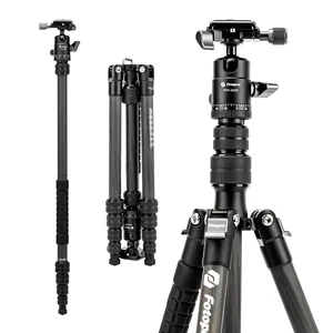 Fotopro Carbon Fiber Travel Tripod 60 inch with Detachable Monopod Fotopro Carbon Fiber Travel Tripod 60 inch with Detachable Monopod