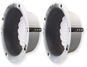 RE84 Pack of 2 Ceiling Speaker Enclosures, 8 Inch Recessed Steel Mounting Ring, Foam Insert, for Commercial Audio Installations, for use with Any Bogen Ceiling Grille or Assembly RE84 Pack of 2 Ceiling Speaker Enclosures, 8 Inch Recessed Steel Mounting Ring, Foam Insert, for Commercial Audio Installations, for use with Any Bogen Ceiling Grille or Assembly