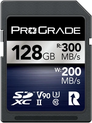 ProGrade Digital SDXC UHS-II V90 Iridium Memory Card (128GB) ProGrade Digital SDXC UHS-II V90 Iridium Memory Card (128GB)