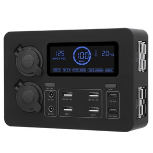ACOGEDO 12V Power Box 100W LCD Display USB C QC3 0 Port for 4 Anderson Outlet Multifunctional for Boat RV Car a Built Display QC3 12V Power BoxMini Distribution BoxMini Hub ACOGEDO 12V Power Box 100W LCD Display USB C QC3 0 Port for 4 Anderson Outlet Multifunctional for Boat RV Car a Built Display QC3 12V Power BoxMini Distribution BoxMini Hub