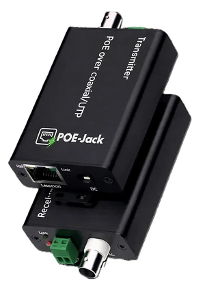 IP/POE Extender Over Coax or Single Pair Network Cable IP/POE Extender Over Coax or Single Pair Network Cable