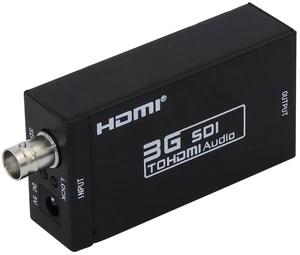 1080P 3G SDI to HDMI Converter Adapter Support HD-SDI / 3G-SDI Signals Showing SDI2DMI SDI to HDMI 1080P 3G SDI to HDMI Converter Adapter Support HD-SDI / 3G-SDI Signals Showing SDI2DMI SDI to HDMI