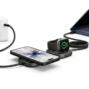 ZENS MagSafe Charger USB-C Cable with Apple Watch Charger for MacBook and iPhone, Qi2 15W, Requires 65W+ Adapter, Not Included, Cable Pro 3, MFi Certified, 4.9 ft, Black ZENS MagSafe Charger USB-C Cable with Apple Watch Charger for MacBook and iPhone, Qi2 15W, Requires 65W+ Adapter, Not Included, Cable Pro 3, MFi Certified, 4.9 ft, Black