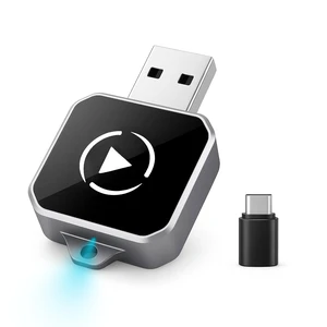 Wireless CarPlay & Android Auto Adapter, Plug & Play 2-in-1 Conversion for Wired Apple CarPlay Cars, USB/USB-C Compatible, Works with iPhone iOS 10+ & Android 11+ Smartphones Wireless CarPlay & Android Auto Adapter, Plug & Play 2-in-1 Conversion for Wired Apple CarPlay Cars, USB/USB-C Compatible, Works with iPhone iOS 10+ & Android 11+ Smartphones