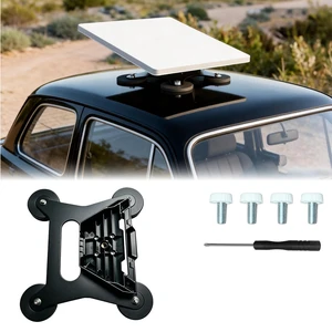 Zensun Starlink Mini Magnetic Mount 300 LBS Pull for RV Truck Roof Black Zensun Starlink Mini Magnetic Mount 300 LBS Pull for RV Truck Roof Black
