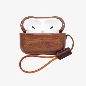 Walnut Wood Case Compatible with AirPods Pro 3 Walnut Wood Case Compatible with AirPods Pro 3