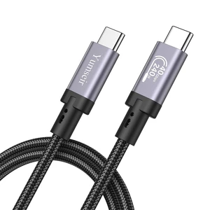 Yumseir USB 4 for Thunderbolt 4 Cable 10FT, 40Gbps Bandwidth USB C Cable, 240W Charging, 8K/6K@60Hz, Compatible with Thunderbolt 4/3, USB C Monitors, Hubs, Docks, MacBook, iPhone 17/16 Yumseir USB 4 for Thunderbolt 4 Cable 10FT, 40Gbps Bandwidth USB C Cable, 240W Charging, 8K/6K@60Hz, Compatible with Thunderbolt 4/3, USB C Monitors, Hubs, Docks, MacBook, iPhone 17/16