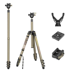 MD-25 Shooting Tripod, 61" Aluminum Camera Tripod with Bowl Head MD-25 Shooting Tripod, 61" Aluminum Camera Tripod with Bowl Head