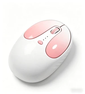 2.4G Bluetooth Dual Mode Mouse, Cute Rabbit Silent Ergonomic Mouse, Rechargeable Type C,Slim, Portable and Lightweight Office Mouse for Women, Compatible with Laptops, PC, Tablet, Phones, Windows 2.4G Bluetooth Dual Mode Mouse, Cute Rabbit Silent Ergonomic Mouse, Rechargeable Type C,Slim, Portable and Lightweight Office Mouse for Women, Compatible with Laptops, PC, Tablet, Phones, Windows