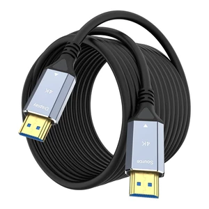 BOPLYBAY Fiber Optic HDMI Cable, Active Optical Cable (AOC) High Speed HDMI Cord for in-Wall Installation, Home Theater, Projector, TV and Gaming (4K@60Hz, 100, feet) BOPLYBAY Fiber Optic HDMI Cable, Active Optical Cable (AOC) High Speed HDMI Cord for in-Wall Installation, Home Theater, Projector, TV and Gaming (4K@60Hz, 100, feet)