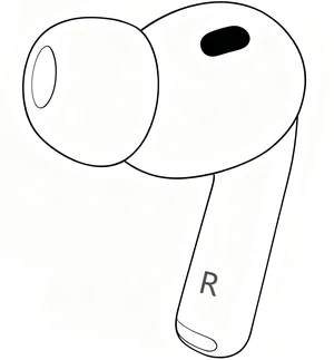Siatron OEM Right Single Earbud for Pod Pro 3st Generation, Model A3063 A3064 3065, Genuine Right Earbud Only, Compatible with Original AirPods Pro 3 A3122 Charging Case Siatron OEM Right Single Earbud for Pod Pro 3st Generation, Model A3063 A3064 3065, Genuine Right Earbud Only, Compatible with Original AirPods Pro 3 A3122 Charging Case