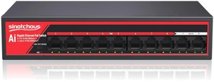 8 Port Gigabit PoE Ethernet Switch, + 2 Port 1000Mbps Uplink, IEEE 802.3af/at, 120W Built-in Power, Vlan, Unmanaged Fanless Metal Desktop Wall Mount Network Switch for Home Office Surveillance System 8 Port Gigabit PoE Ethernet Switch, + 2 Port 1000Mbps Uplink, IEEE 802.3af/at, 120W Built-in Power, Vlan, Unmanaged Fanless Metal Desktop Wall Mount Network Switch for Home Office Surveillance System