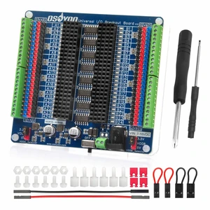 OSOYOO Universal IO Breakout Board GPIO Expansion & Debugging Platform for Arduino Nano, ESP32, ESP8266 NodeMCU, Raspberry Pi Pico 48-Pin Socket Supports 0.61.2 inch MCU Width OSOYOO Universal IO Breakout Board GPIO Expansion & Debugging Platform for Arduino Nano, ESP32, ESP8266 NodeMCU, Raspberry Pi Pico 48-Pin Socket Supports 0.61.2 inch MCU Width