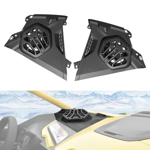 XUTVOTOR Front Dash Speaker Pods for 2024-2026 Can-Am Maverick R MAX X RS XUTVOTOR Front Dash Speaker Pods for 2024-2026 Can-Am Maverick R MAX X RS